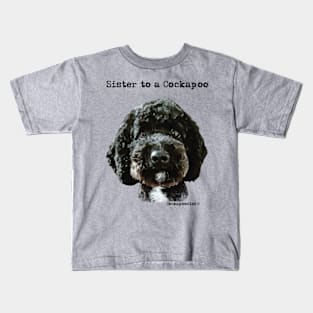 Cockapoo Dog Sister Kids T-Shirt